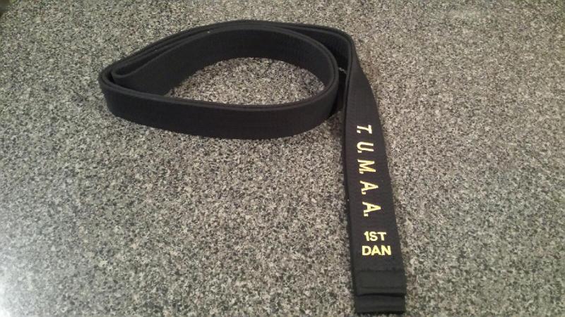 1st Degree Black Belt